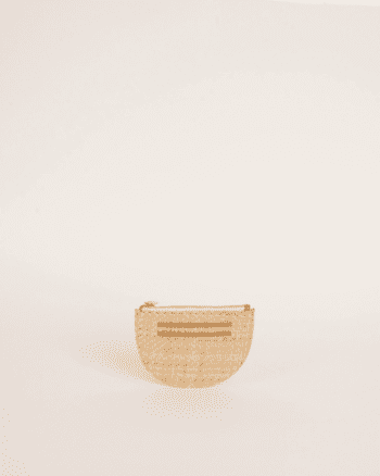 MONEDERO SIMONE RAPHIA OCRE MARADJI