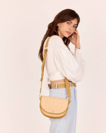 BOLSO ABEL OCRE MARADJI
