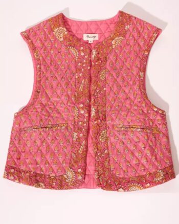 CHALECO IDA FUSHIA MARADJI