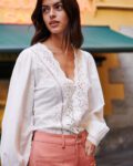 BLUSA THEODORA BLANC PETITE MENDIGOTE