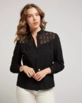 BLUSA SPARKLE NOIR ANDY AND LUCY