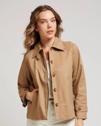 CAZADORA COLOMBE BEIGE ANDY AND LUCY