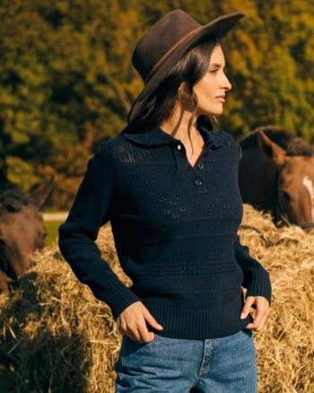 JERSEY MARCEAU NAVY PETITE MENDIGOTE