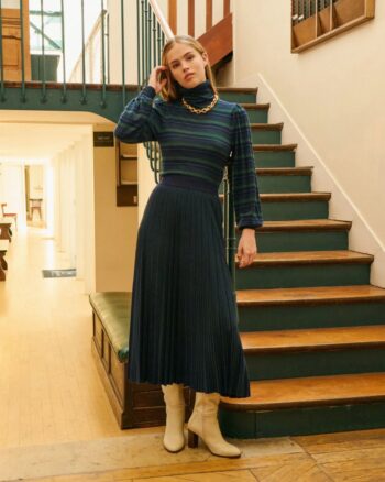 FALDA JANIE NAVY PETITE MENDIGOTE