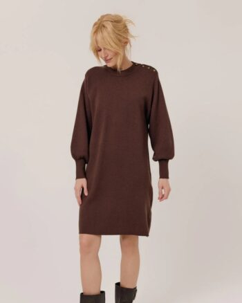 VESTIDO FRIDA CHOCO ARTLOVE