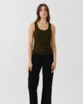 TOP ABIGAIL KHAKI ARTLOVE