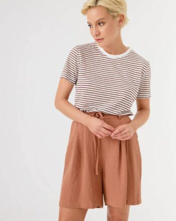 CAMISETA LENA MARRON ARTLOVE