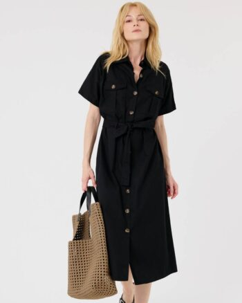 VESTIDO ERELL NOIR ARTLOVE