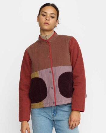 CHAQUETA ACOLCHADA PATCHWORK