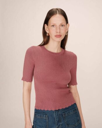 TOP SATURNE TERRACOTA GRACE AND MILA