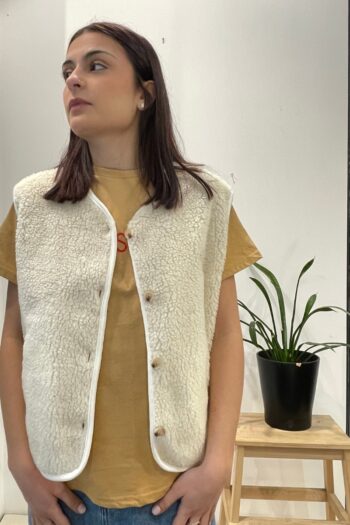 CHALECO TEDDY BLANC DIVERS