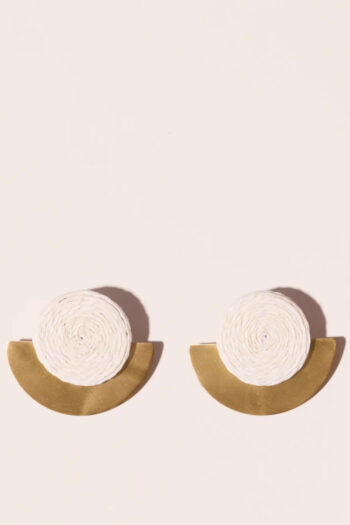 PENDIENTES FARAH ECRU MARADJI