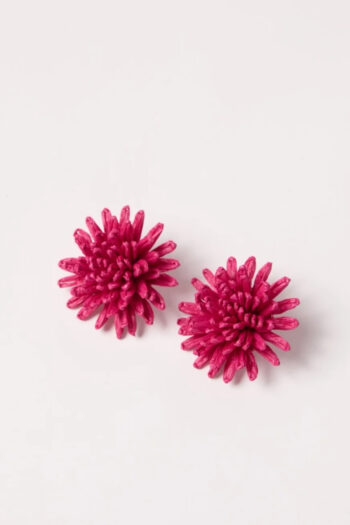 PENDIENTES OURSIN FUSHIA MARADJI
