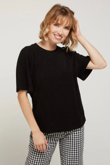 CAMISETA MARCEAU NOIR ANDY AND LUCY