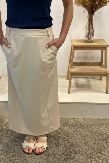 FALDA JAZZ ECRU LA PETITE FRANCAISE