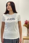 CAMISETA LPF BLANC LA PETITE FRANCAISE