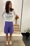 SHORT SAVOUREUX VIOLET LA PETITE FRANCAISE