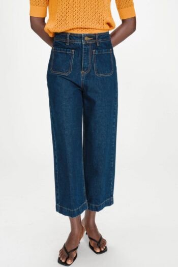 PANTALON JOE DENIM DARK BLUE GRACE AND MILA