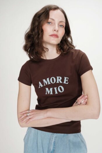 CAMISETA VALERIO CHOCOLAT GRACE AND MILA