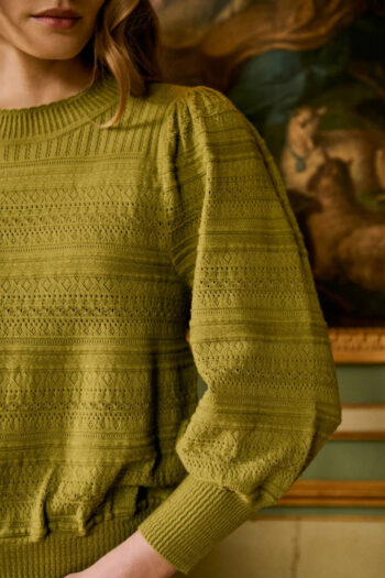 JERSEY MILET PISTACHE PETITE MENDIGOTE